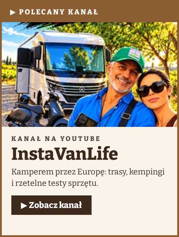 InstaVanLife – kanał o podróżach kamperem na YouTube